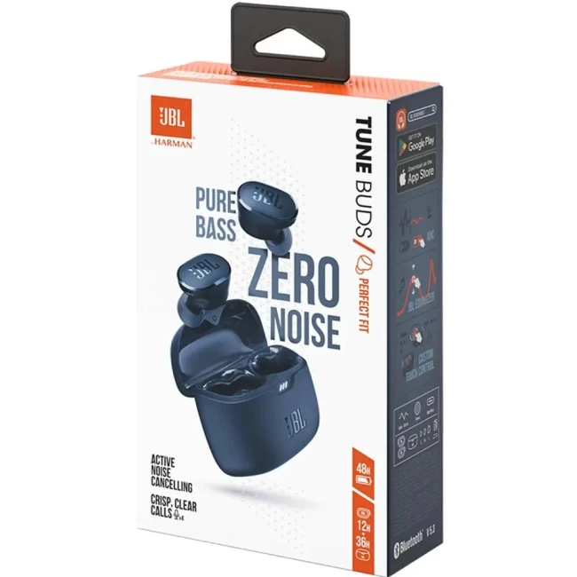 Навушники JBL Tune Buds Blue (JBLTBUDSBLU)