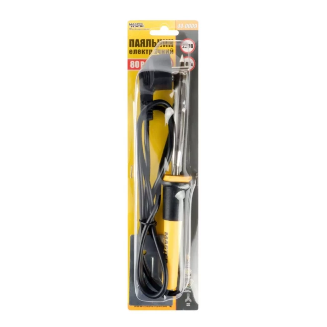Паяльник электрический Master Tool 25/80 Вт 220V/50Hz регулируемый пистолетного типа (44-0024)