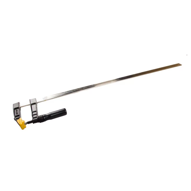 Струбцина Master Tool столярна F-Type 1000*120 мм 3200 Н дерев'яна ручка DIN 5117 (39264) Струбцина Master Tool столярна F-Type 1000*120 мм 3200 Н дерев'яна ручка DIN 5117 (39264)