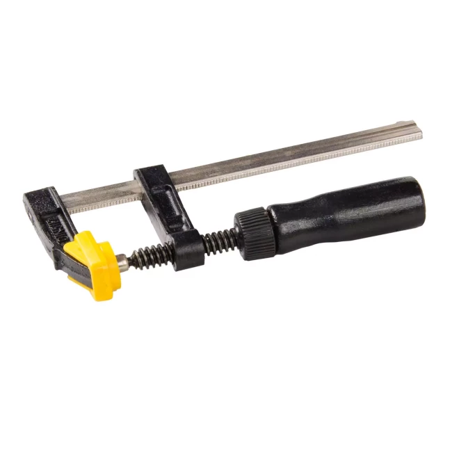 Струбцина Master Tool столярная F-Type 150*50 мм 1700 Н деревянная ручка DIN 5117 (36708) Струбцина Master Tool столярная F-Type 150*50 мм 1700 Н деревянная ручка DIN 5117 (36708)