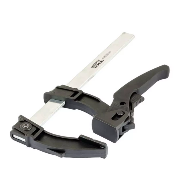 Струбцина Master Tool столярна F-Type швидкозатискна 200*90 мм 600 Н (41456)