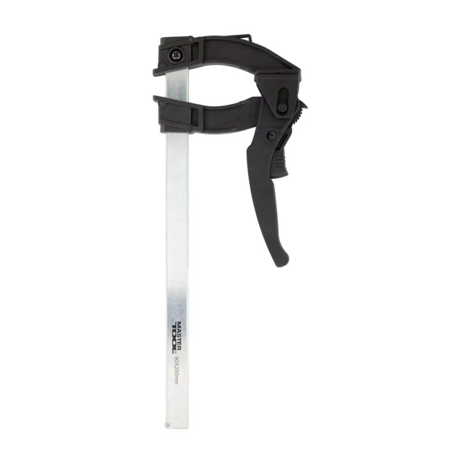 Струбцина Master Tool столярна F-Type швидкозатискна 250*90 мм 600 Н (41821) Струбцина Master Tool столярна F-Type швидкозатискна 250*90 мм 600 Н (41821)