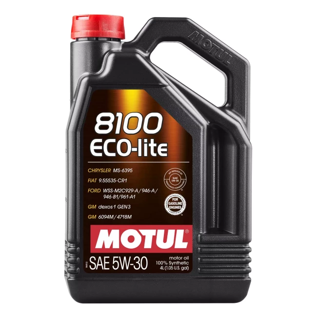 Моторное масло MOTUL 8100 Eco-lite 5W-30 4л (839554/108213)