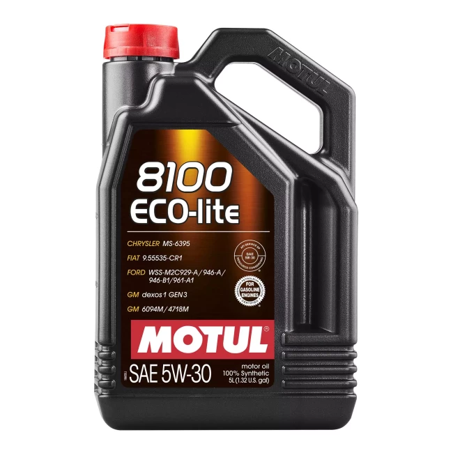 Масло моторное MOTUL 8100 Eco-lite 5W-30 5л (839551/104989)