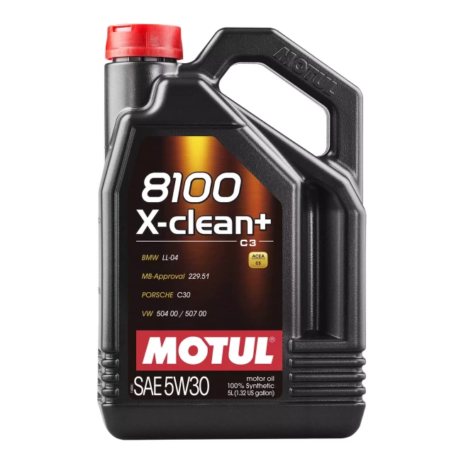 Моторное масло MOTUL 8100 X-CLEAN + 5W-30 5л (854751/106377)