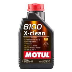 Масло моторное MOTUL 8100 X-CLEAN 5W-40 1л (102786)