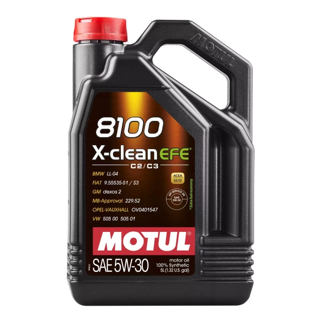 Масло моторное MOTUL 8100 X-clean EFE 5W-30 5л (814051/107206)