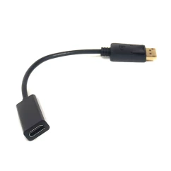 Кабель-перехідник PowerPlant HDMI - DisplayPort 0.2м (CA910465)