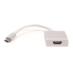 Кабель-перехідник PowerPlant HDMI female - USB Type-C 0.15м (DV00DV4065)
