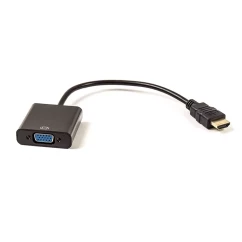 Кабель-переходник PowerPlant HDMI-VGA 0.15м (CA910885)