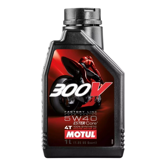 Масло моторное MOTUL 300 V 4T Factory Line Road Racing SAE 5W-40 1л (836011/104112)