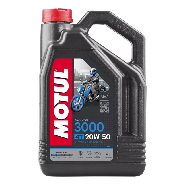 Масло моторное MOTUL 3000 4T 20W-50 4л (837041) Масло моторное MOTUL 3000 4T 20W-50 4л (837041)