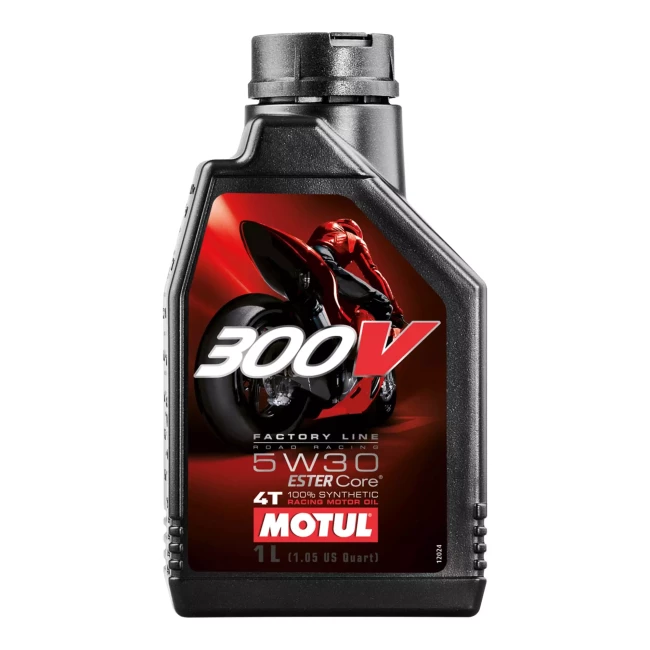 Масло моторное MOTUL 300V 4T Factory Line Road Racing SAE 5W-30 1л (835911)