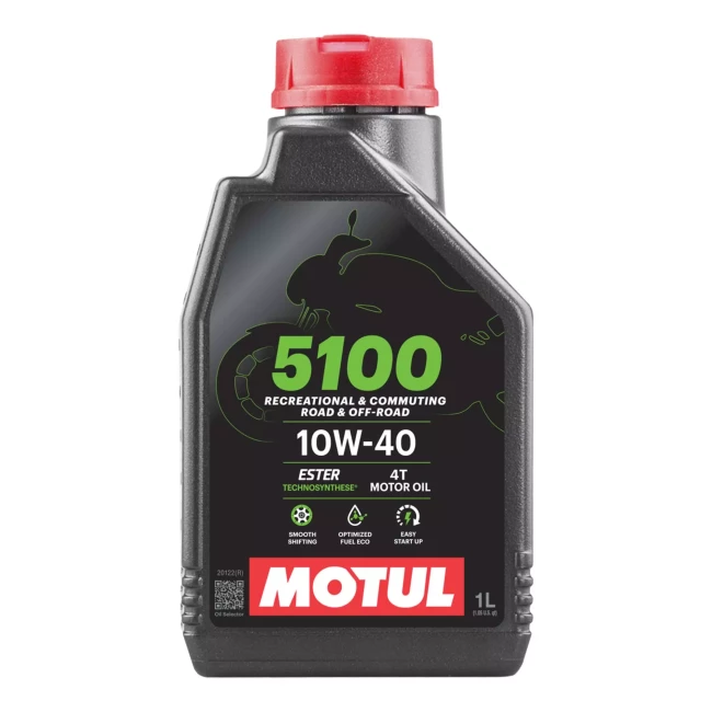 Моторное масло MOTUL 5100 4T 10W-40 1л (836511/104066)