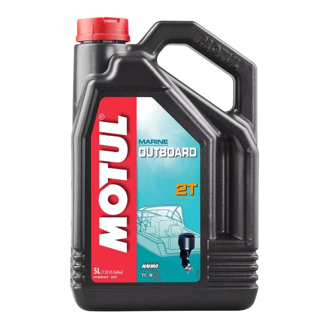 Масло моторное MOTUL Outboard 2T 5л (851851)