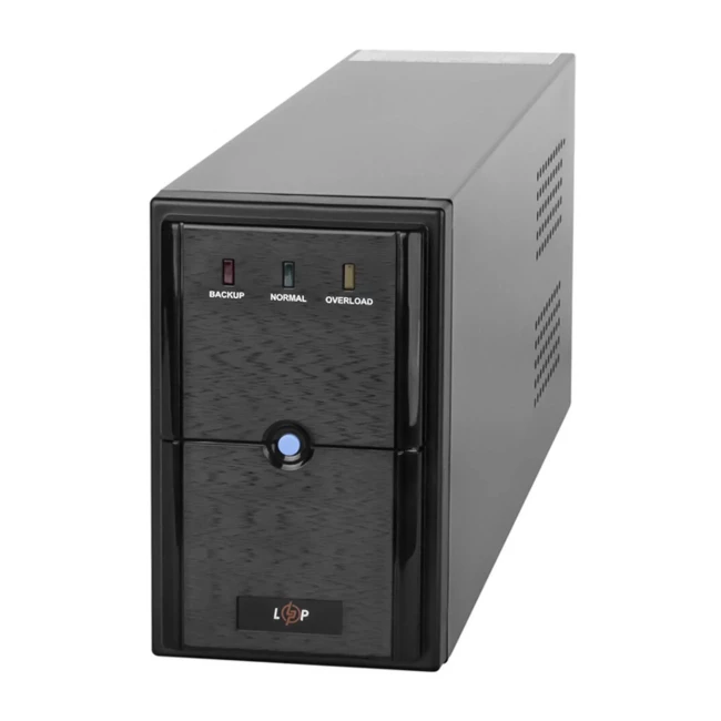 ДБЖ LogicPower LPM-625VA, Lin.int., AVR, 2x x євро, метал (LP4976)