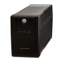 ИБП LogicPower LPM-825VA-P, Lin.int., AVR, 2 x евро, пластик