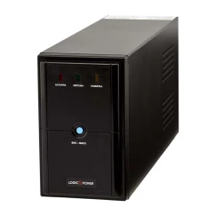 ИБП LogicPower LPM-U825VA,Lin.int.,AVR, 2 x евро, USB, металл