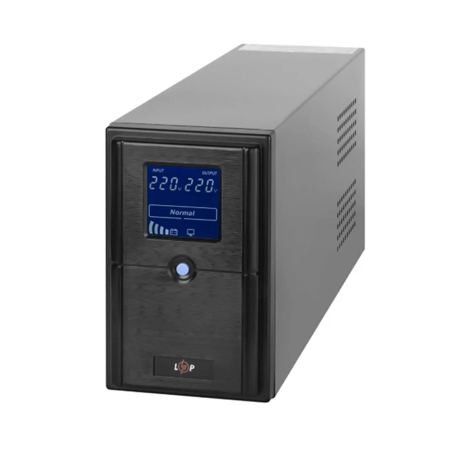 ДБЖ LogicPower LPM-UL1100VA, Lin.int., AVR, 3x євро, USB, метал (LP4984)