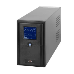 ДБЖ LogicPower LPM-UL625VA, Lin.int., AVR, 2x x євро, USB, LCD, метал