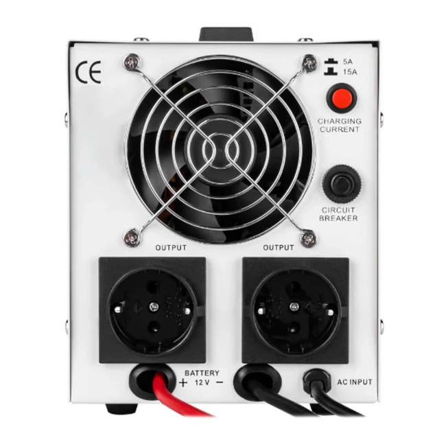 ДБЖ LogicPower LPY-PSW-800VA+ (560Вт)5A/15A, з правильною синусоїдою 12V (LP4153)