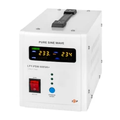 ИБП LogicPower LPY-PSW-800VA+ (560Вт)5A/15A, с правильной синусоидой 12V 