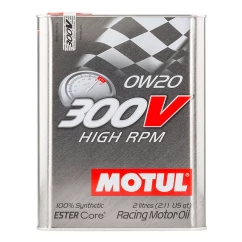 Моторное масло Motul 300V High RPM SAE 0W-20 2л