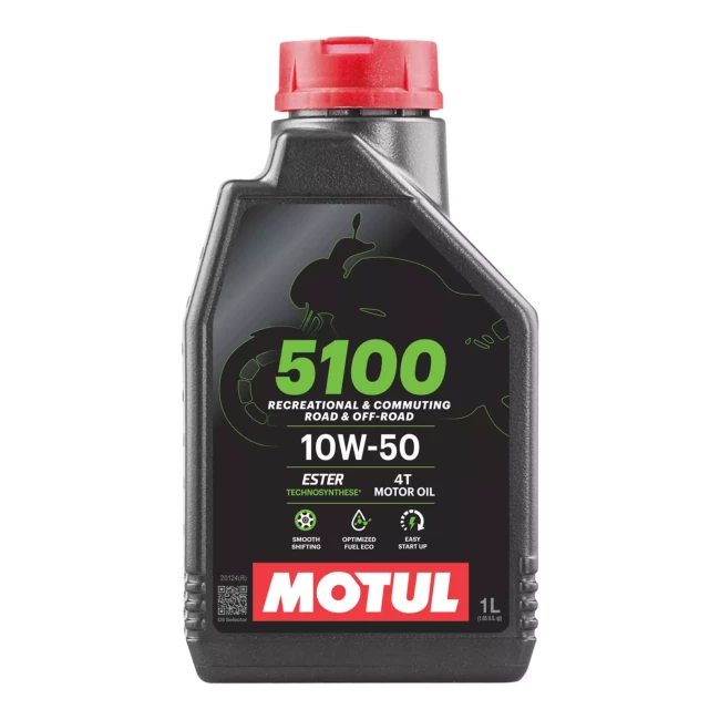 Масло моторное MOTUL 5100 4T SAE 10W-50 1л (836811)