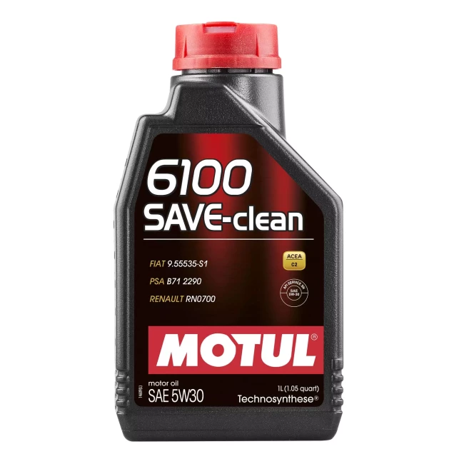 Масло моторное MOTUL 6100 Save-clean SAE 5W-30 1л (841611)