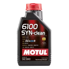 Масло моторное MOTUL 6100 Syn-clean SAE 5W-40 1л (854211)