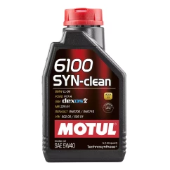 Олива моторна MOTUL 6100 Syn-clean SAE 5W-40 1л (854211)