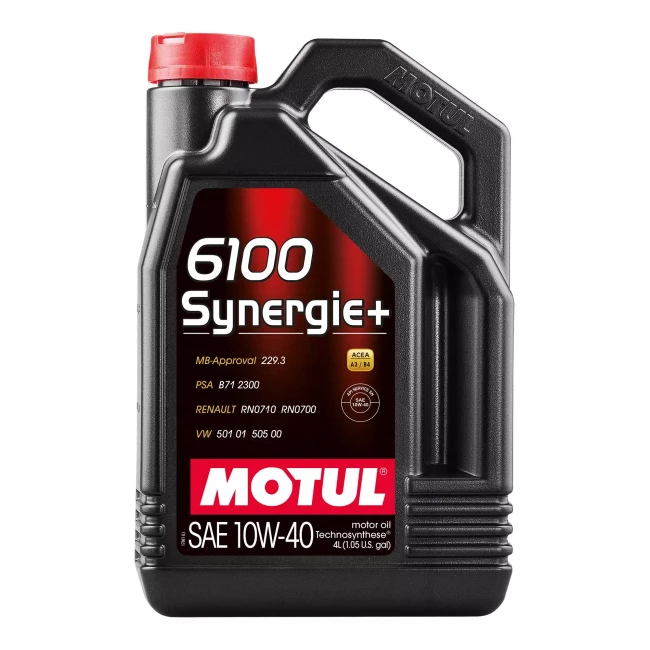 Масло моторное MOTUL 6100 Synergie+ SAE 10W-40 4л (839441/109463)