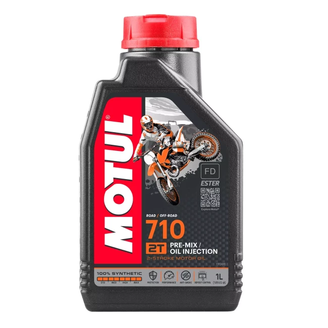 Моторна олива Motul 710 2T 1л (104034/837311)