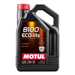 Масло моторное Motul 8100 Eco-lite SAE 0W-16, 5л (841051)