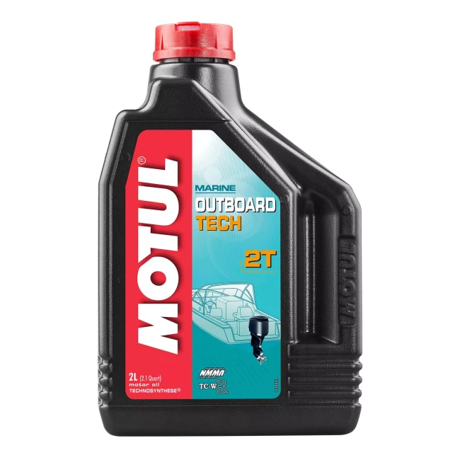 Моторна олива Motul Outboard Tech 2T 2л (851721)