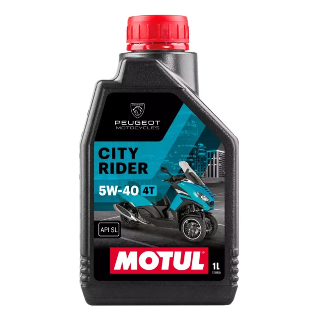 Масло моторное Motul Peugeot City Rider 4T SAE 5W-40 1л (102411)