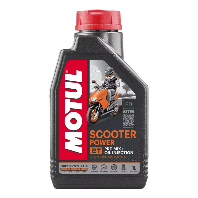 Моторное масло MOTUL Scooter Power 2T 1л (832101)