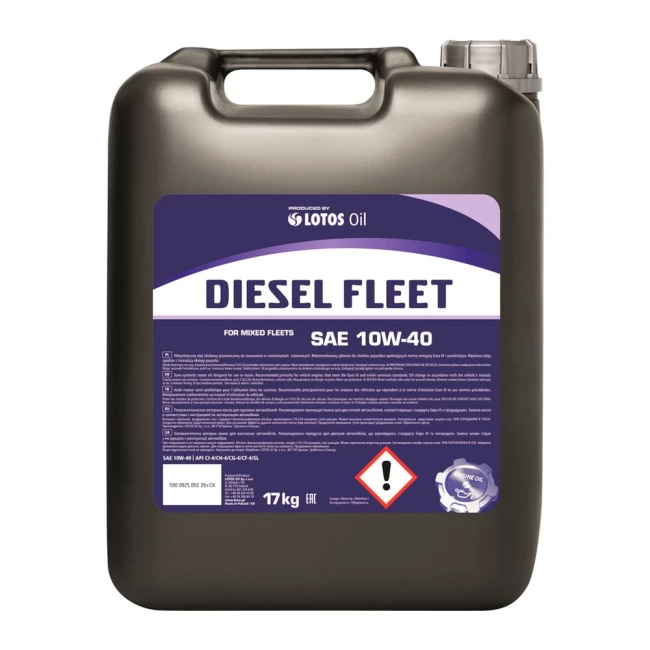 Моторное масло LOTOS DIESEL FLEET 10W-40 20л (WF-2L02B10-000)
