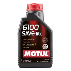 Моторна олива Motul 6100 Save-Lite 0W-20 1л (841211)