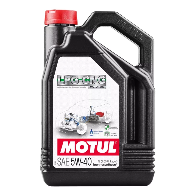 Моторное масло MOTUL LPG-CNG 5W-40 4л (854654)
