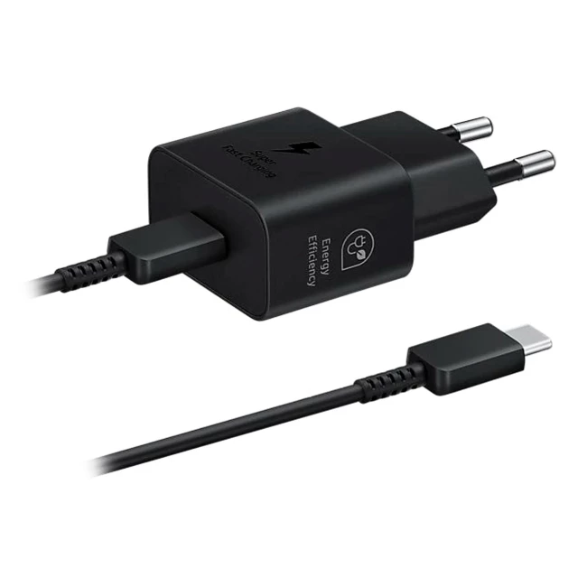 Сетевое зарядное устройство Samsung 25W PD Black (EP-T2510XBEGEU)