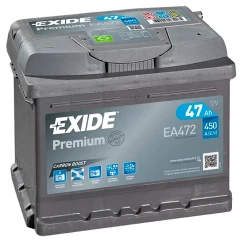 Аккумулятор Exide Premium Carbon Boost 6СТ-47Ah (-/+) (EA472)