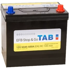 Аккумулятор TAB EFB Start-Stop 6CT-60Аh (-/+) (212860)