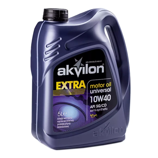 Моторна олива AKVILON EXTRA 10W-40 5л (D850BC) Моторна олива AKVILON EXTRA 10W-40 5л (D850BC)