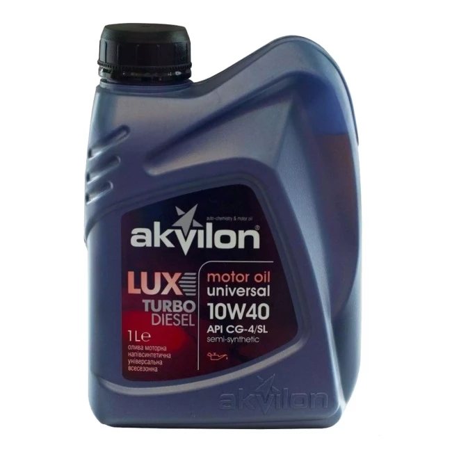 Масло моторное AKVILON LUX 10W-40 1л (B75E51)
