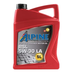 Моторное масло Alpine RSL LA 5W-30 5л