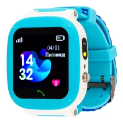 Детские часы AmiGo GO004 Splashproof Camera+LED Blue