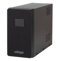 ИБП EnerGenie EG-UPS-033 1200VA, Line Int., AVR, 3xIEC+2xSchuko, USB, LCD, RJ11,метал