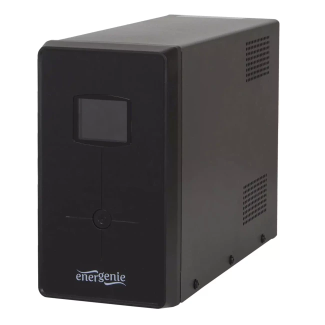 ИБП EnerGenie EG-UPS-033 1200VA, Line Int., AVR, 3xIEC+2xSchuko, USB, LCD, RJ11,метал