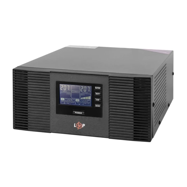 ИБП LogicPower LPM-PSW-1500VA (1050 Вт), Lin.int., AVR, 2 x x евро, металл (LP3406)